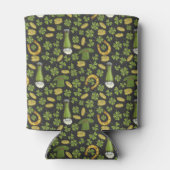 St. Patrick's Day Pattern Blikjeskoeler (Achterkant)