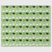 St. Patrick's Day Pattern Cadeaupapier (Vlak)