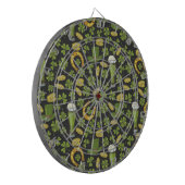 St. Patrick's Day Pattern Dartbord (Voorkant Links)