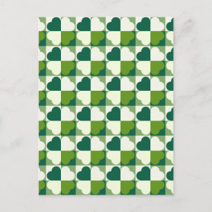 St. Patrick's Day Pattern Feestdagenkaart