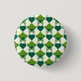 St. Patrick's Day Pattern Ronde Button 3,2 Cm