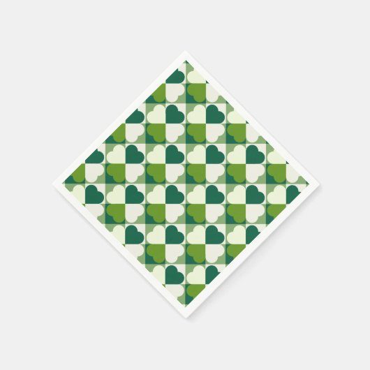 St. Patrick's Day Pattern Servet (Hoek)