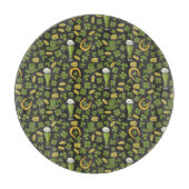 St. Patrick's Day Pattern Snijplank (Voorkant)