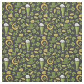 St. Patrick's Day Pattern Stof (Swatch)