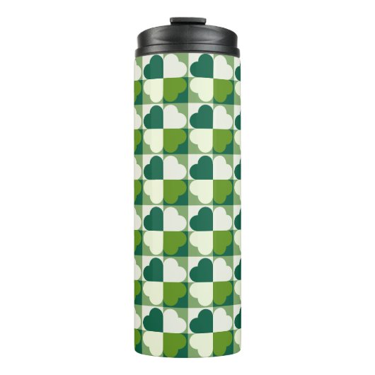 St. Patrick's Day Pattern Thermosbeker (Voorkant)