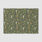 St. Patrick's Day Pattern Tissuepapier (Voorkant)