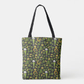 St. Patrick's Day Pattern Tote Bag (Achterkant)