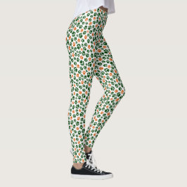 St. Patrick's Day Paw-Leggings Leggings