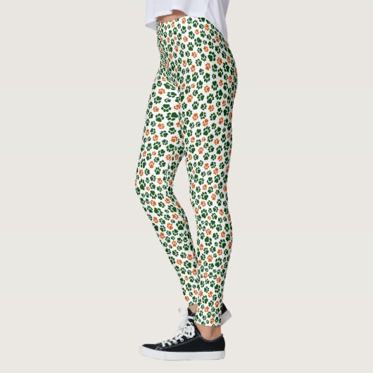St. Patrick's Day Paw-Leggings Leggings (Links)