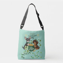 St. Patrick's Day Pawt van goud