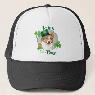 St. Patrick's Day Pembroke Welsh Corgi Trucker Pet