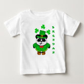 St. Patricks Day Personalized Panda Beer (Voorkant)