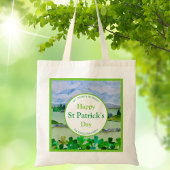 St Patrick's Day Personalized Tote Bag