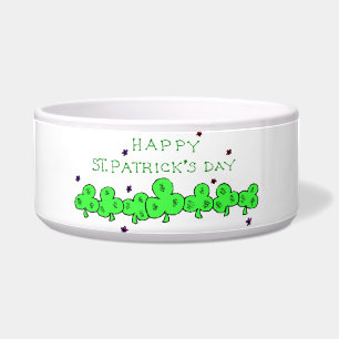 St. Patrick's Day Pet Bowl Voerbakje