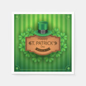 St. Patrick's Day - Pet & kleding Servetten (Voorkant)