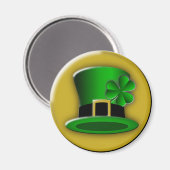 St Patricks Day Pet ronde magneet (Voorkant / Achterkant)
