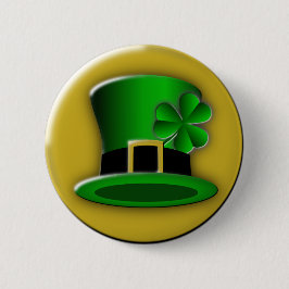 St Patricks Day Pet Round Button