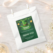 St. Patrick's Day Pet Shamrock Gold Baby shower Bedankzakje (Geknipt)