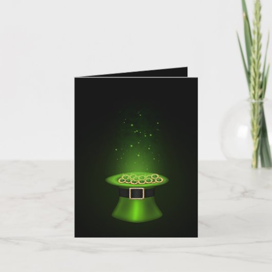 St. Patrick's Day Pet - Wenskaart Kaart (Voorkant)