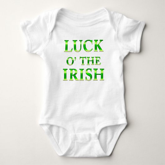 St. Patrick's Day Peuter Jongens Witte T-shirt (Voorkant)