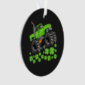 St Patricks Day Peuter Lucky Monstertruck Ornament (voorkant)