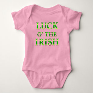St. Patrick's Day Peuter Meisjes Roze T-shirt