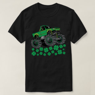St. Patrick's Day Peuter Monstertruck Jongens Cade T-shirt