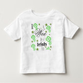 St patrick's Day Peuters T-Shirt met jaar (Voorkant)