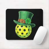St. Patrick's Day pickleball paddleball speler Muismat (Met muis)