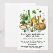 St. Patrick's Day Picknick – Lucky Plezier Kaart (Voorkant / Achterkant)