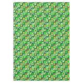 St. Patrick's Day-pictogrammen naadloos patroon Tafelkleed (Voorkant)