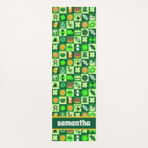 St. Patrick's Day-pictogrammen naadloos patroon