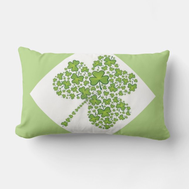 St. Patrick's Day Pillow Kussen (Voorkant)