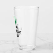 ST PATRICKS DAY PILSNER PINT BEER GLASS GLAS (Links)