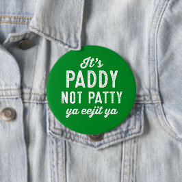 St. Patrick's Day pin Ronde Button 4,0 Cm