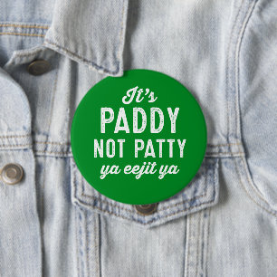 St. Patrick's Day pin Ronde Button 4,0 Cm