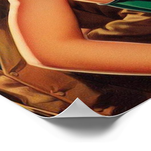  St. Patrick's Day Pin Up Poster (Hoek)