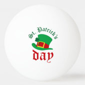 St.Patrick's day Pingpongbal (Achterkant)