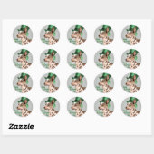 St. Patrick's Day PIO Ronde Sticker (Vel)