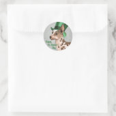 St. Patrick's Day PIO Ronde Sticker (Tas)