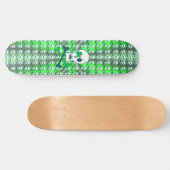 St. Patrick's Day Pirate Persoonlijk Skateboard (Horizontaal)