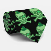St. Patrick's Day Pirate Stropdas (Opgerold)