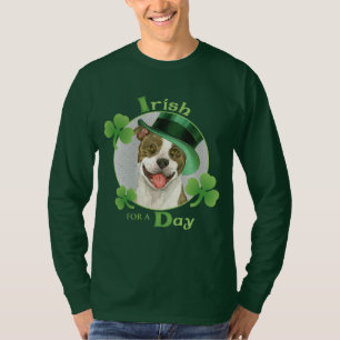 St. Patrick's Day Pit Bull T-shirt