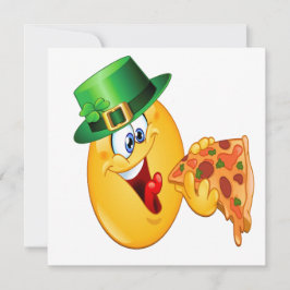 St. Patrick's Day Pizza Party Uitnodiging
