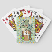 St. Patrick's Day Playcard Deck Dog Pokerkaarten (Achterkant)
