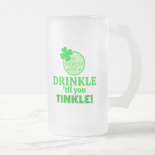 St. Patrick's Day Plezier! Beste groep of individu Matglas Bierpul