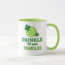 St. Patrick's Day Plezier! Beste groep of individu Mok