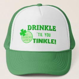 St. Patrick's Day Plezier! Beste groep of individu Trucker Pet