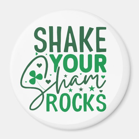 St. Patrick's Day Plezier Magneet (Voorkant)