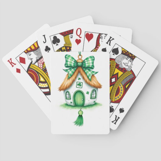 St. Patrick's Day Pokerkaarten (Achterkant)